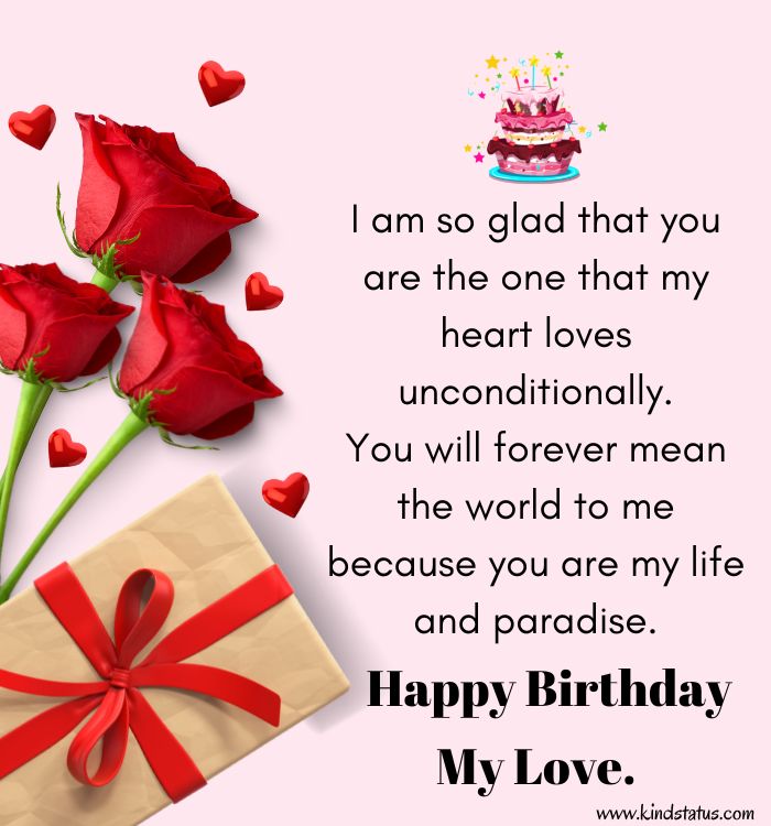 150+ Happy Birthday My Beautiful Love » KindStatus.com