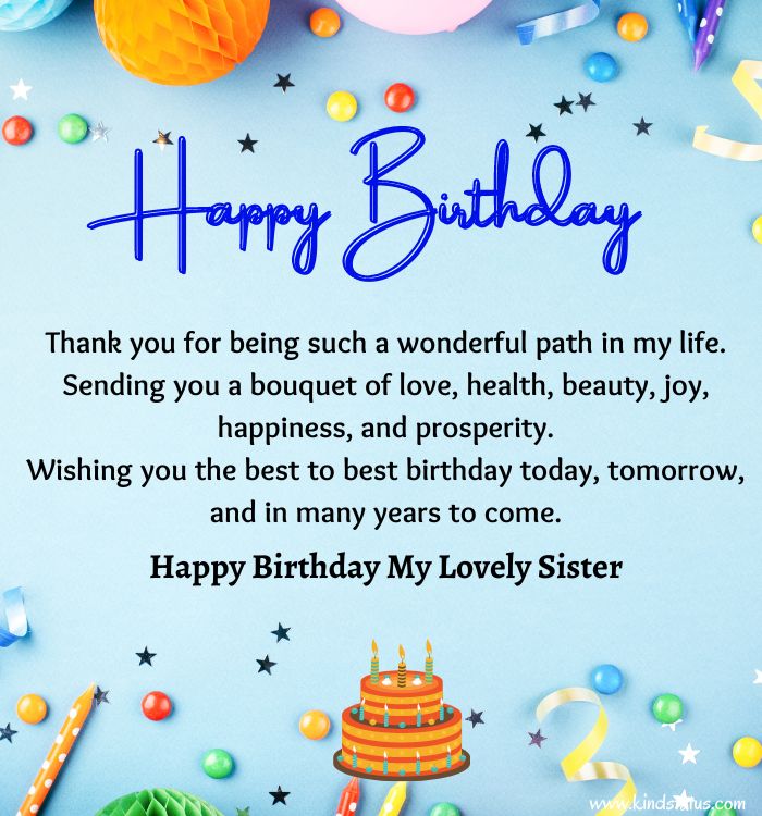 birthday wishes for sister quotes